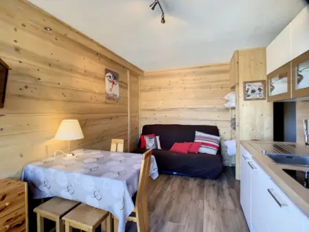 Location appartement à La Toussuire, Studio rénové 2 étoiles au cœur de La Toussuire