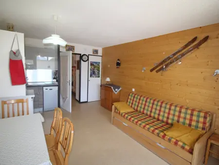 Studio cabine 100m des pistes, vue Ecrins, parking gratuit : photo 4