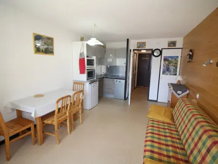 Studio cabine 100m des pistes, vue Ecrins, parking gratuit : photo 5