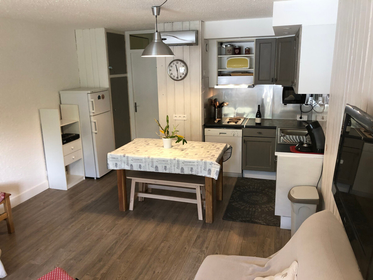 Studio 4 personnes Pra-Loup, parking privé à 250m des pistes - Photo 5