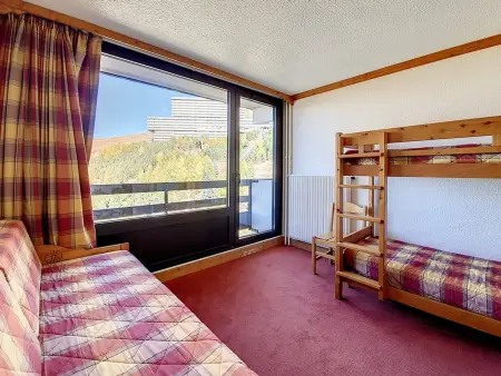 Studio ski aux pieds avec balcon, La Croisette à Les Menuires : photo 4
