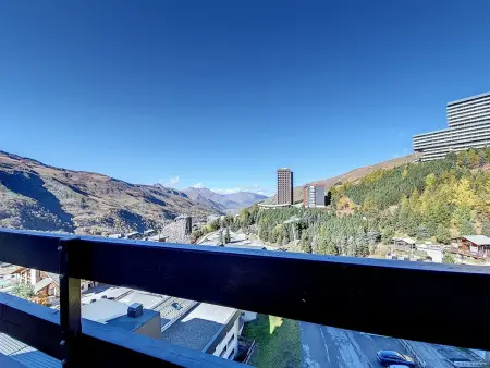 Studio ski aux pieds avec balcon, La Croisette à Les Menuires : photo 11
