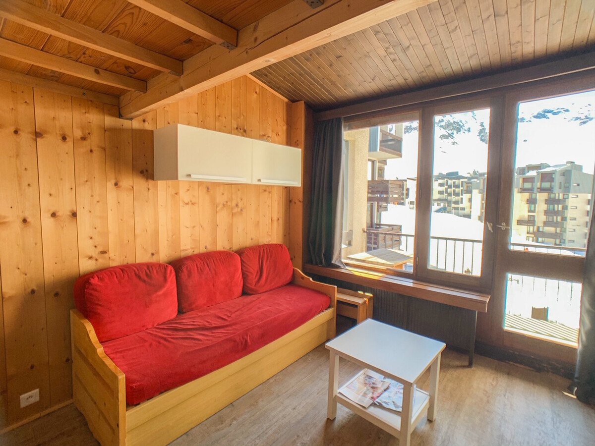 Studio mezzanine 25m² avec balcon sud à Tignes - Photo 7
