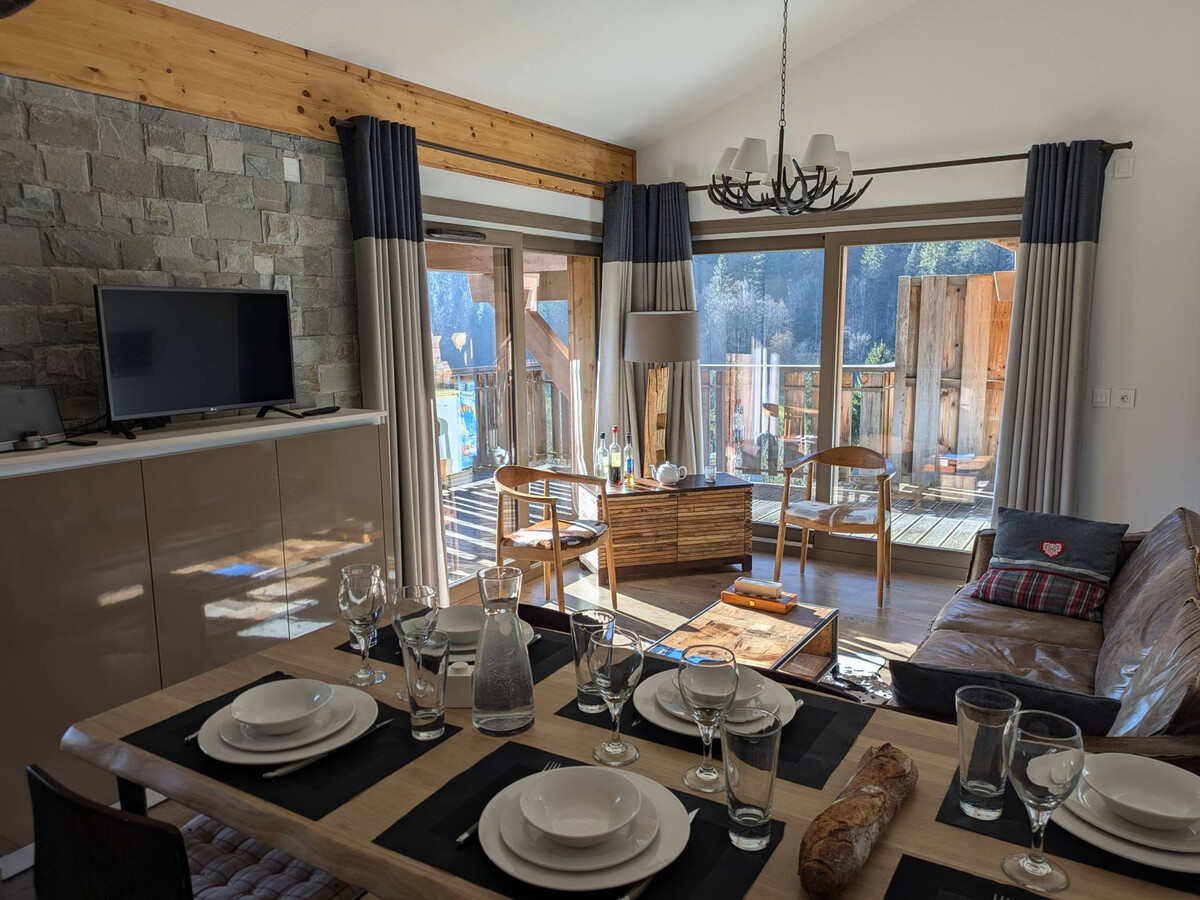 Appartement 88 m² - 6 personnes - Balcon sud-ouest à Châtel - Photo 13