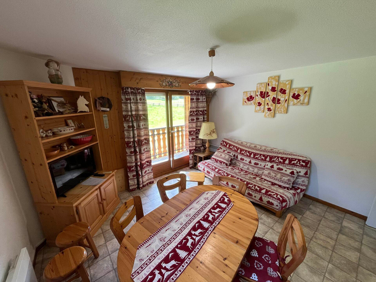 Appartement 2 chambres Châtel, balcon vue montagne - Photo 4
