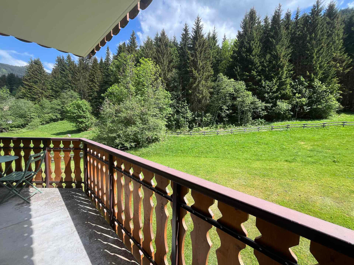 Appartement 2 chambres Châtel, balcon vue montagne - Photo 13