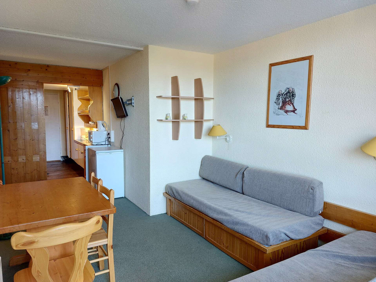 Studio skis aux pieds aux Arcs 1800, balcon sud-ouest - Photo 2