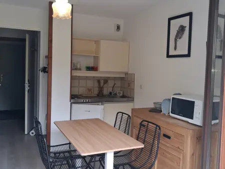 Studio 3 personnes à Bourg Saint Maurice, animaux admis, proche funiculaire : photo 2