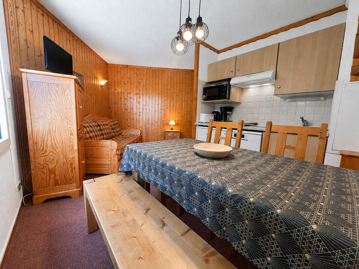 Studio cabine 4 pers. aux Menuires, animaux admis - Photo 2