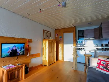 Appartement rénové montagne à Val Thorens - 6 pers, 34 m², Veranda, Ski In/Out, WIFI - Photo 3