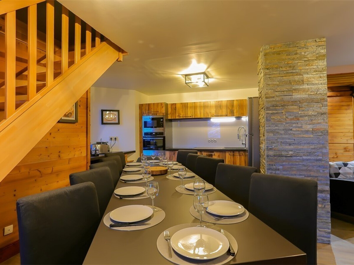 Duplex rénové 12 pers, 4 chambres, ski-room à Val Thorens - Photo 4
