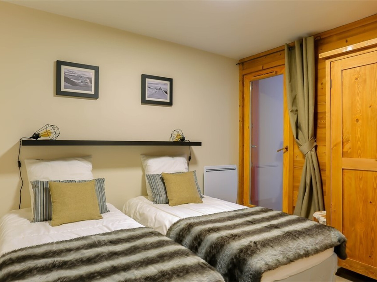 Duplex rénové 12 pers, 4 chambres, ski-room à Val Thorens - Photo 7