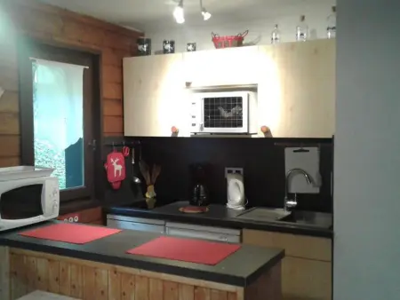 Duplex 3 pièces, balcon ouest et parking couvert à Châtel : photo 4