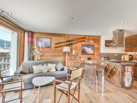 Location appartement à Les Gets, Appartement 1 Chambre pour 4 à 6 Pers, Proche Centre et Pistes, Parking Inclus