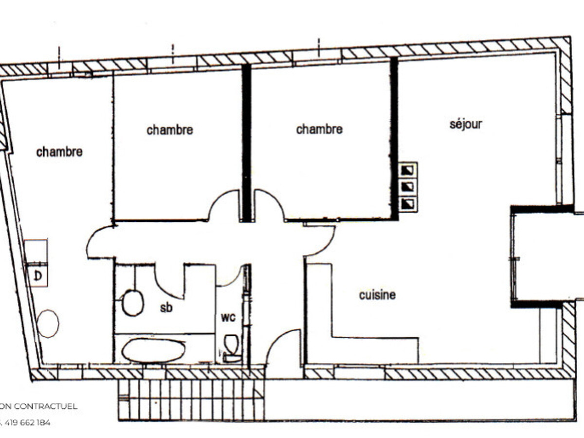 Appartement 85m² 6 pers, terrasse sud-ouest à St-Martin - Photo 11