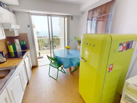 Appartement 3P climatisé avec terrasses vue mer, Menton : photo 6