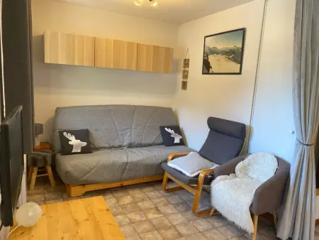 Location appartement à Châtel, Appartement cosy 2 pièces avec balcon sud et parking à Châtel pour 4 pers