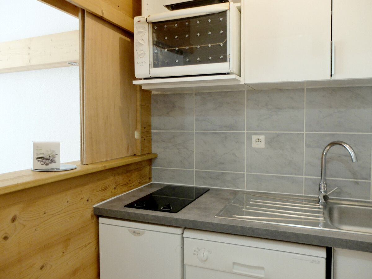 Studio cabine 22m² ski aux pieds Tignes, balcon sud - Photo 7