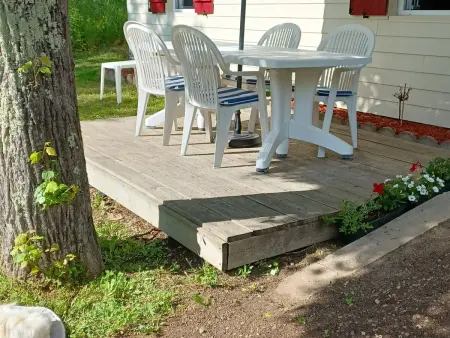 Gite 4 pers. en Berry, jardin clos et terrasse : photo 8