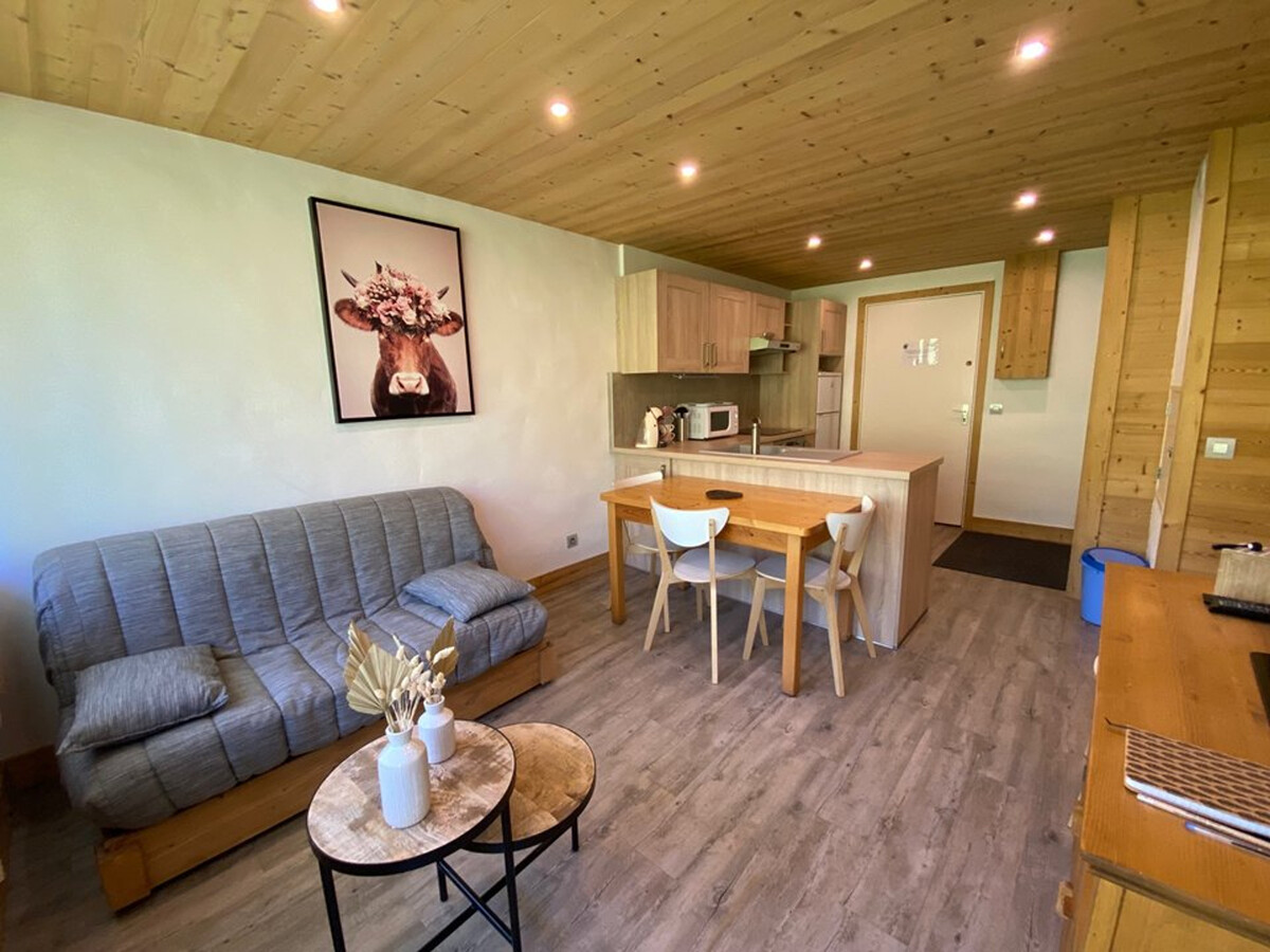 Appart 4 pers. avec terrasse à Crest-Voland, parking et casier à skis - Photo 9