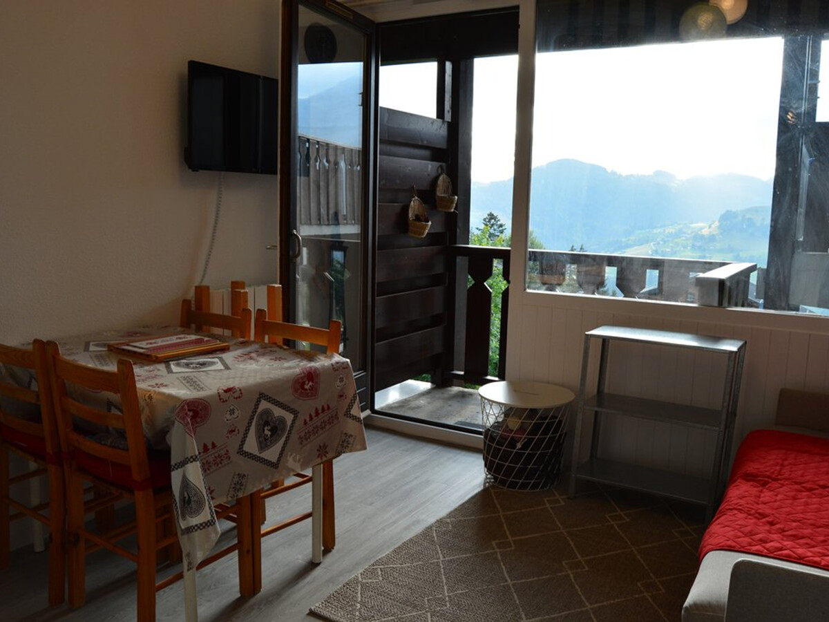 Studio mezzanine 4 pers. avec balcon & parking à Crest-Voland - Photo 1