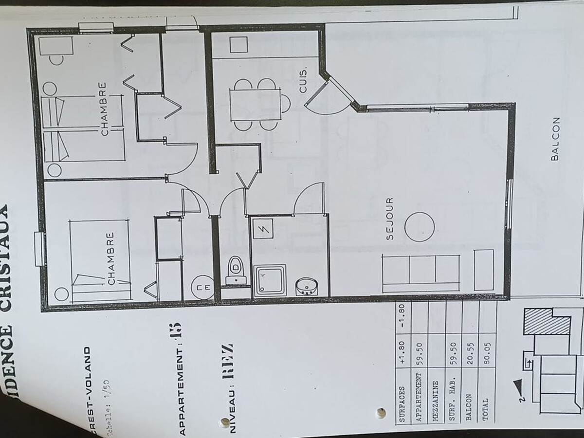 Appartement 6 pers à Crest-Voland, 50 m des pistes - Photo 18