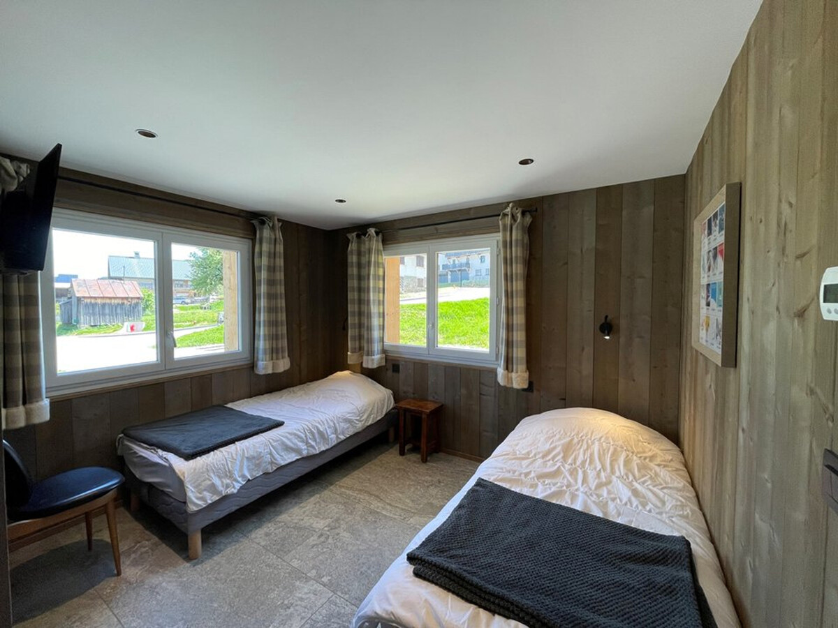 Appartement 6 pers, 3 ch, skiroom - Centre Crest-Voland - Photo 7