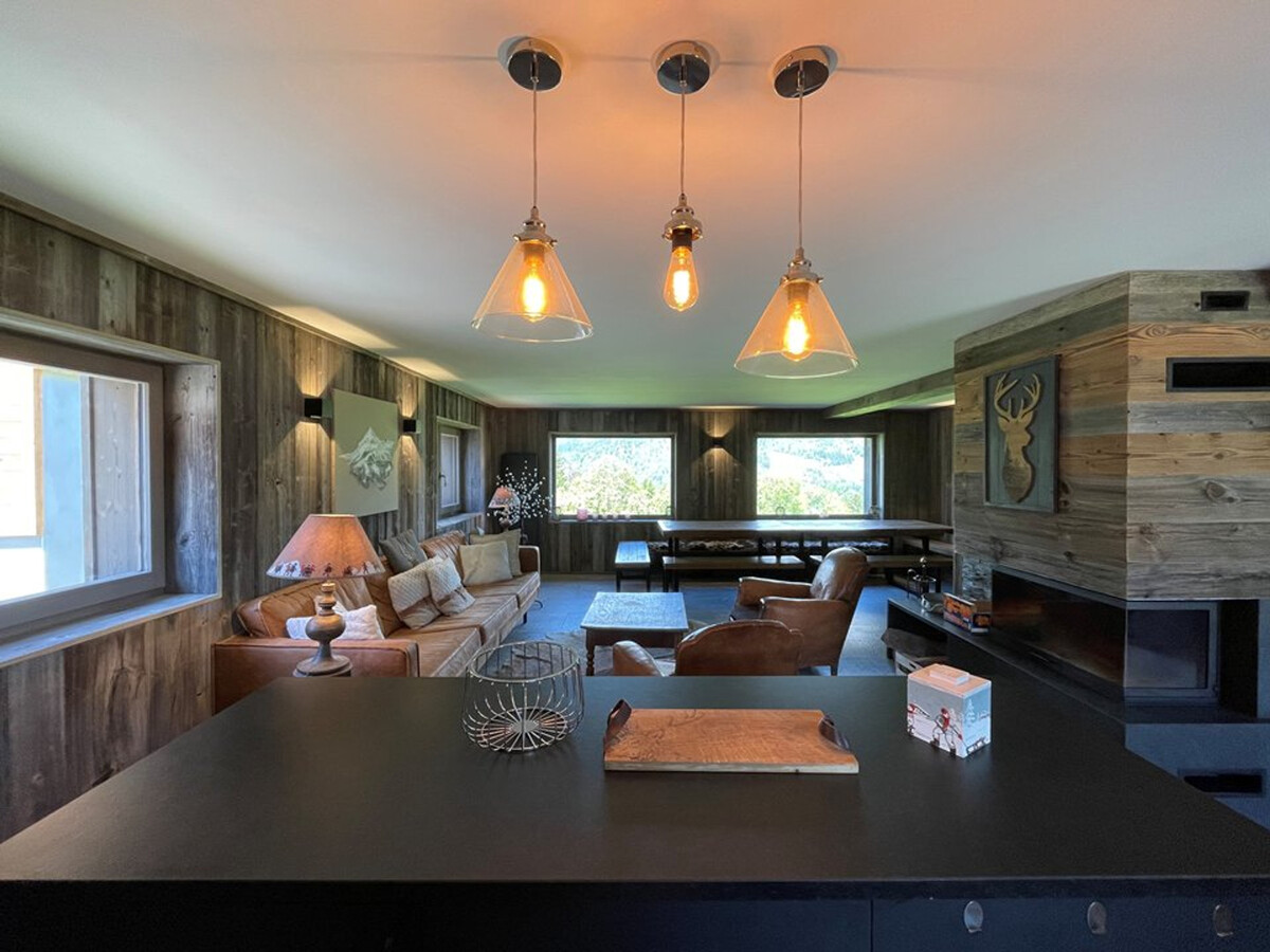 Duplex 11 pers. centre Crest-Voland, cheminée & ski-room - Photo 4