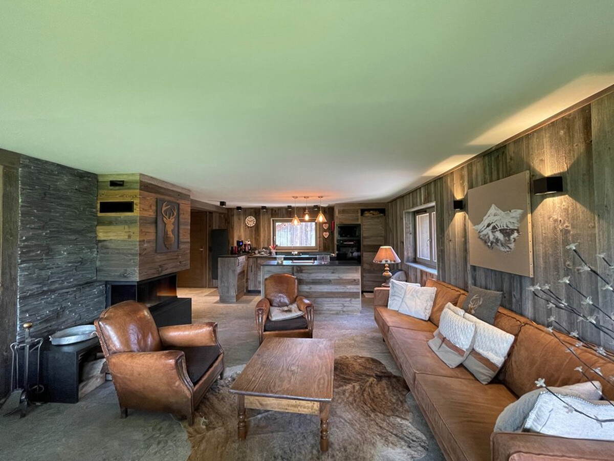 Duplex 11 pers. centre Crest-Voland, cheminée & ski-room - Photo 6