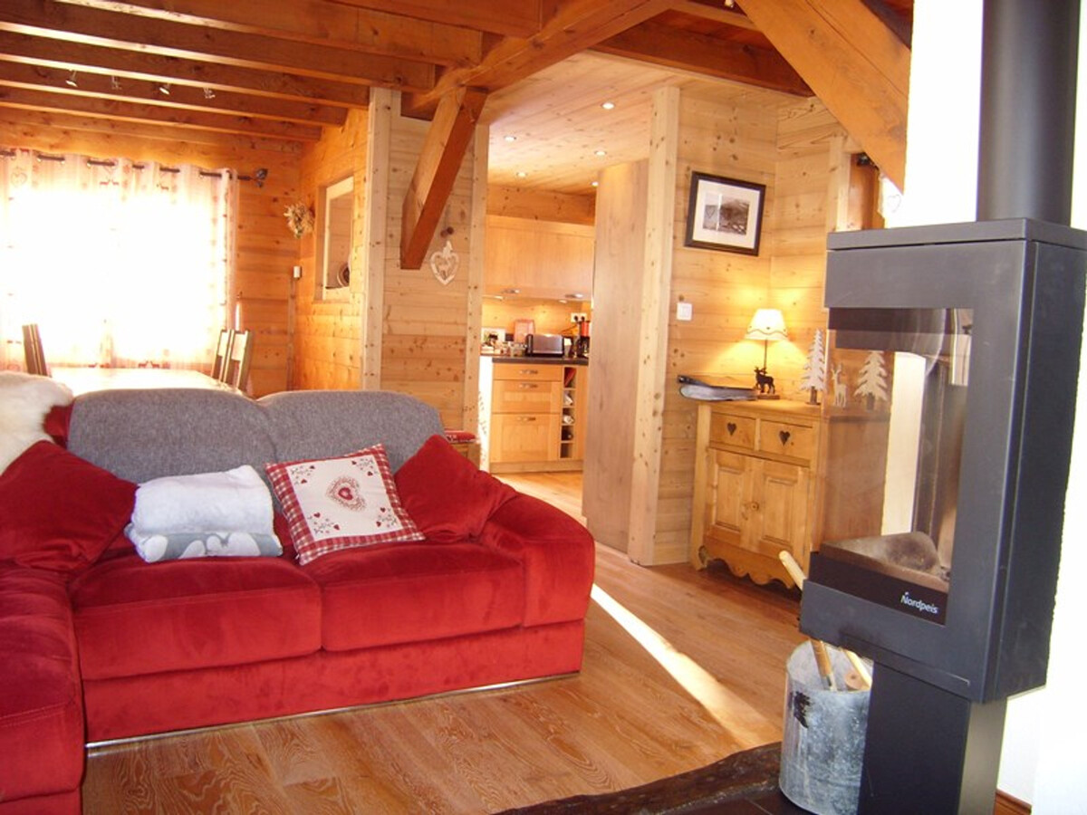 Chalet 8 pers. à 350m des pistes, garage et poêle - Photo 2