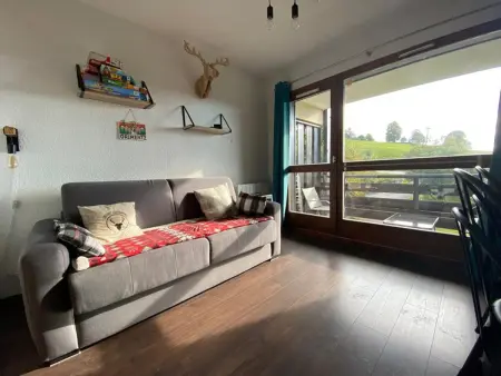 Location appartement à Crest Voland, Studio 4 pers., proche pistes (80m) & centre village (200m), bien équipé, animaux acceptés