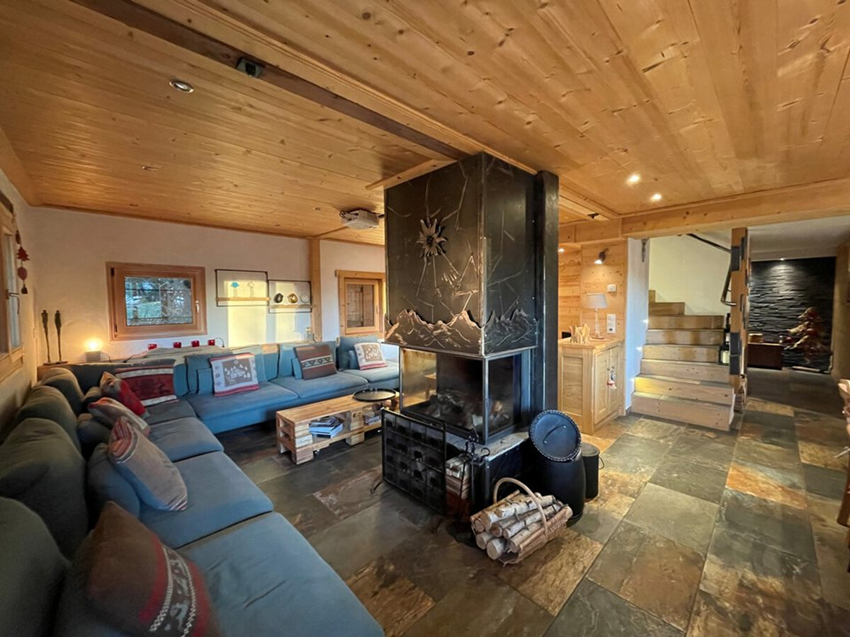 Chalet 12 personnes avec cheminée à Crest-Voland - Photo 2