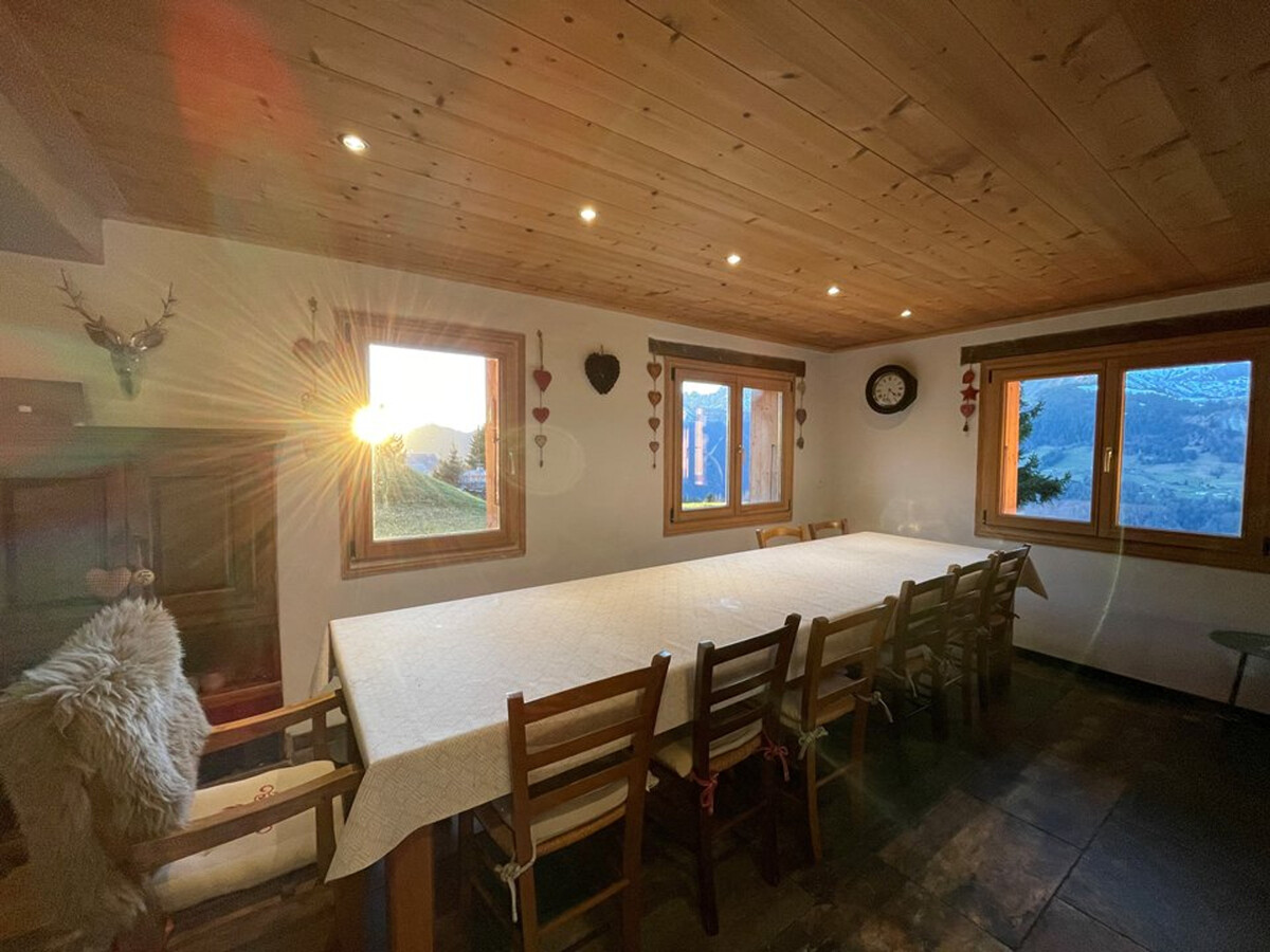 Chalet 12 personnes avec cheminée à Crest-Voland - Photo 3