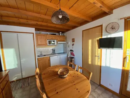 Location appartement à Crest Voland, Crest-Voland: Appart 3 pièces avec terrasse, 4 pers, parking