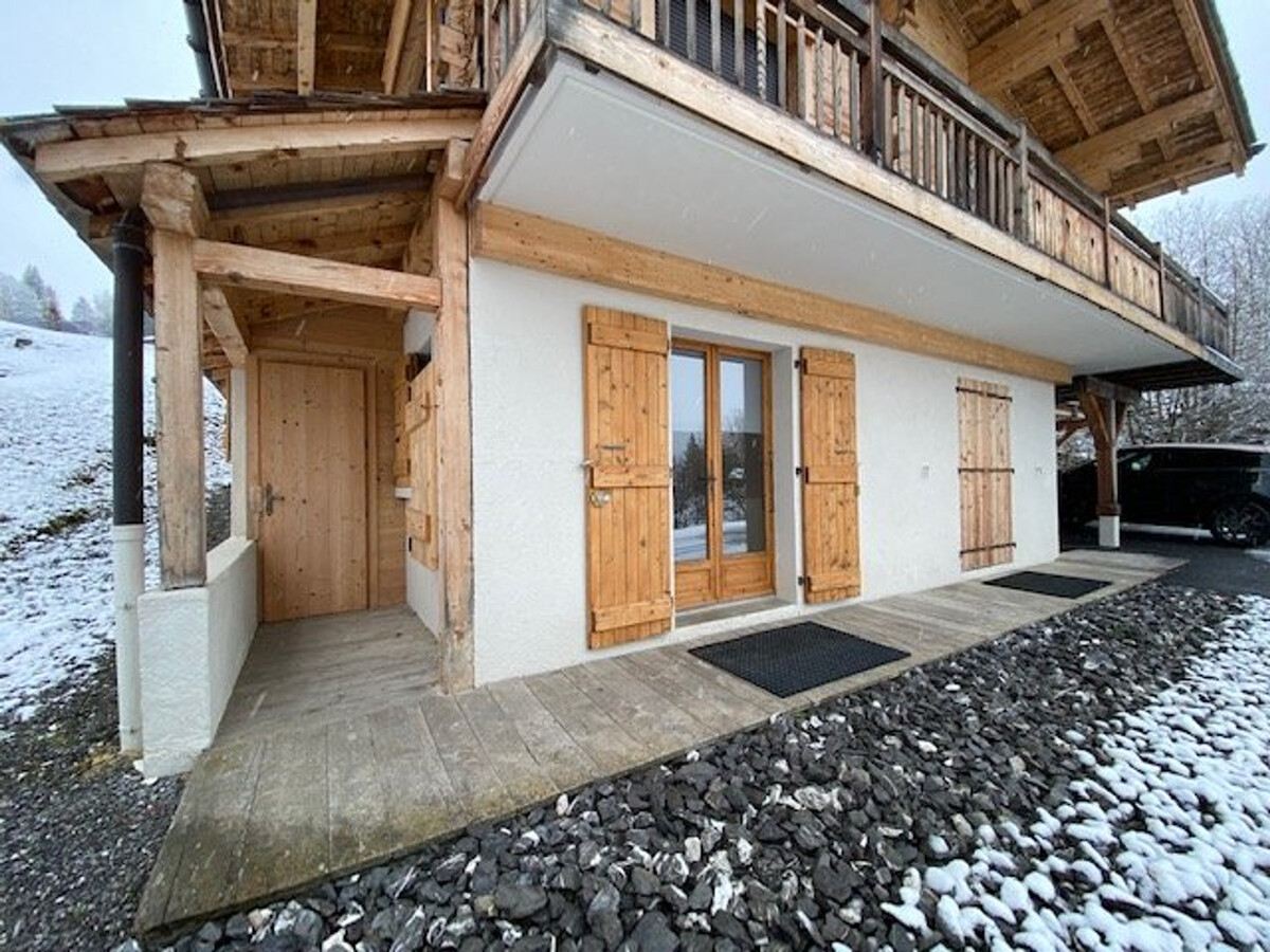 Studio 4 pers. rénové à Crest-Voland, balcon & parking - Photo 1