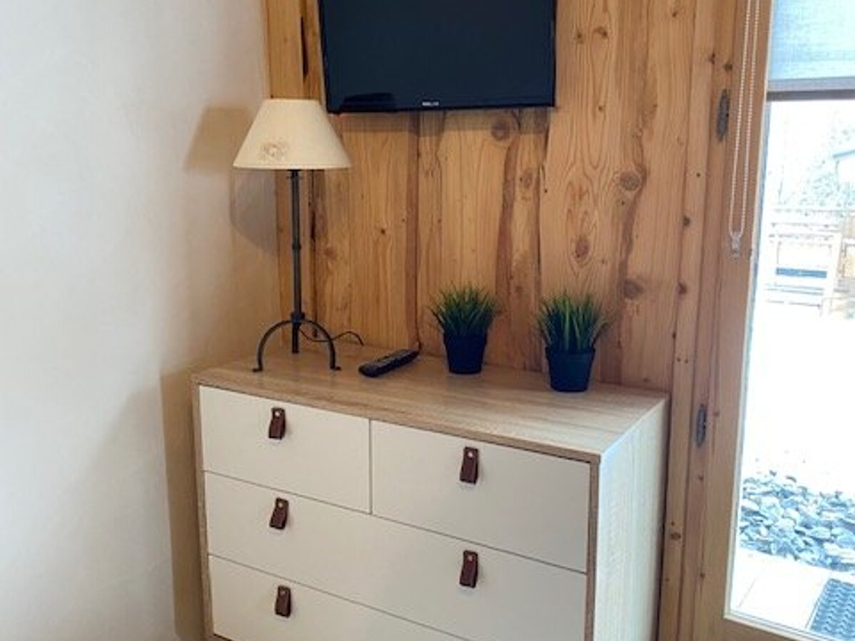 Studio 4 pers. rénové à Crest-Voland, balcon & parking - Photo 9