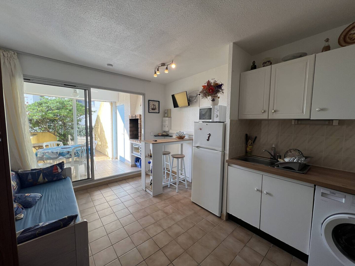 Appartement T2 face mer avec terrasse, Le Barcarès - Photo 1