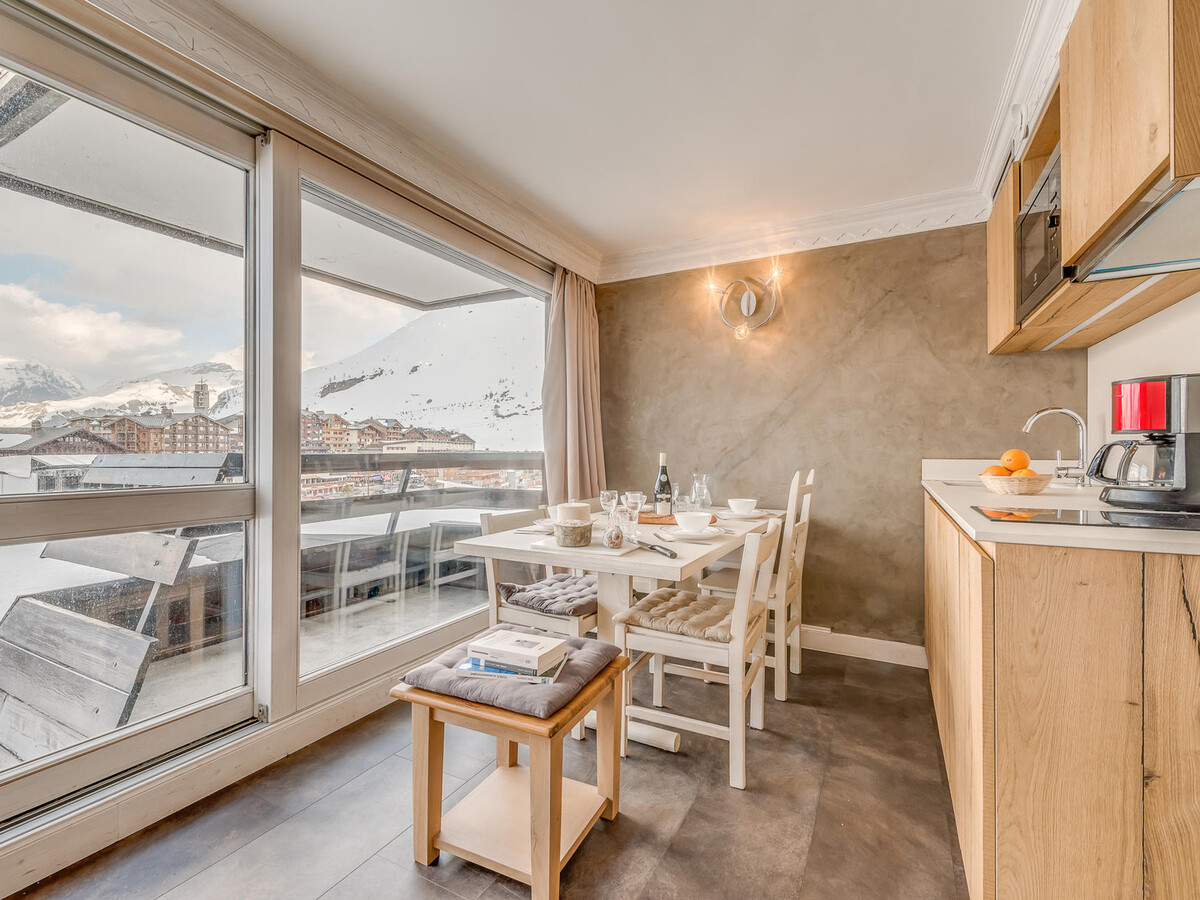 Studio rénové 4 pers avec balcon vue Grande Sassière à Tignes - Photo 6