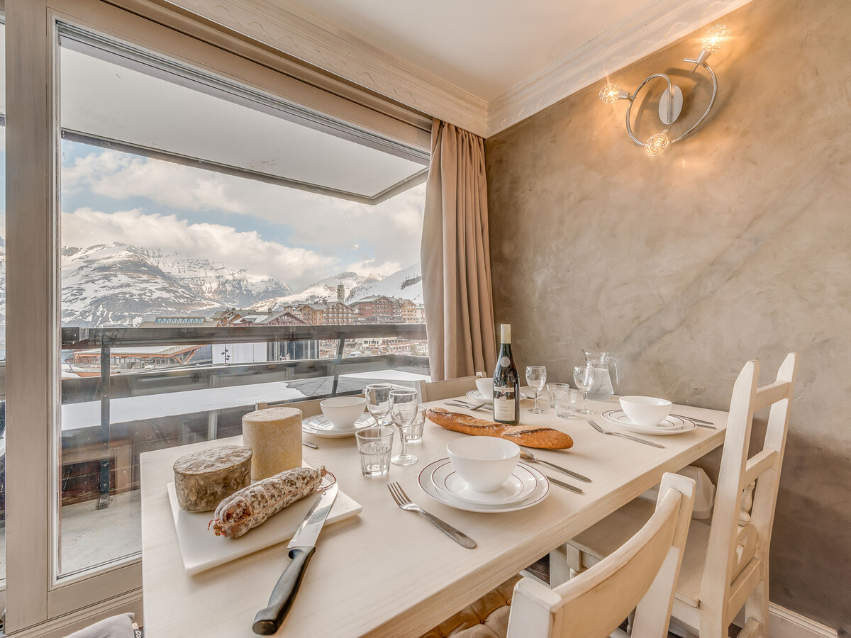 Studio rénové 4 pers avec balcon vue Grande Sassière à Tignes - Photo 7