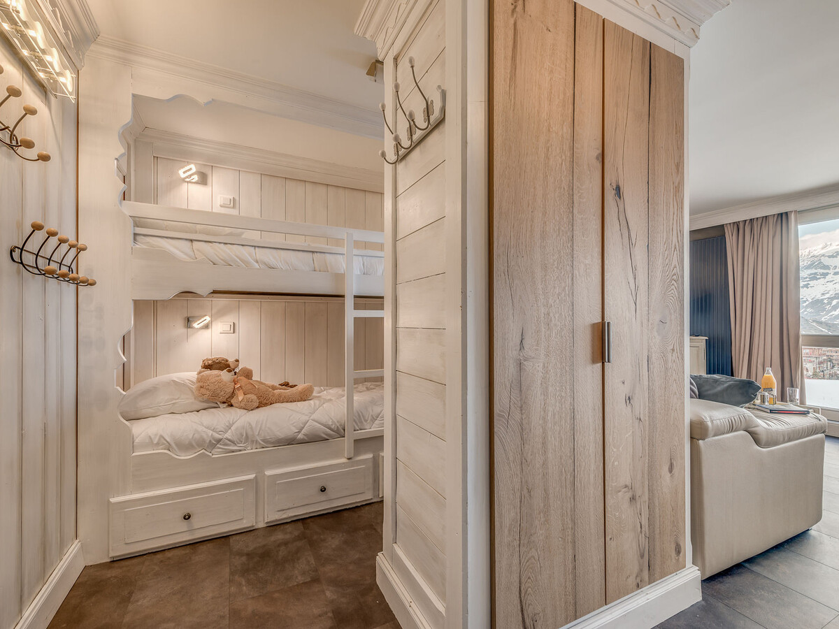 Studio rénové 4 pers avec balcon vue Grande Sassière à Tignes - Photo 10