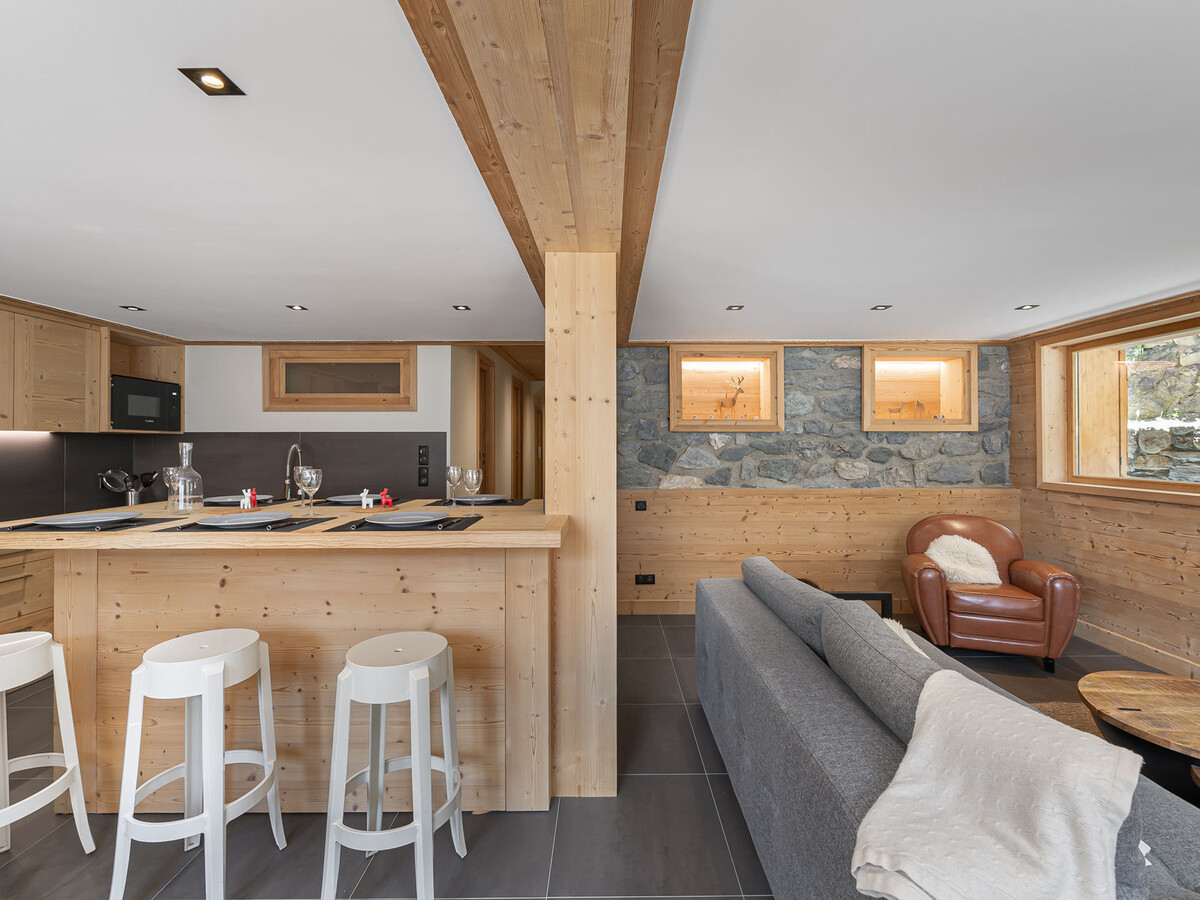 Appartement 4 chambres, 300m des pistes à Méribel - Photo 1