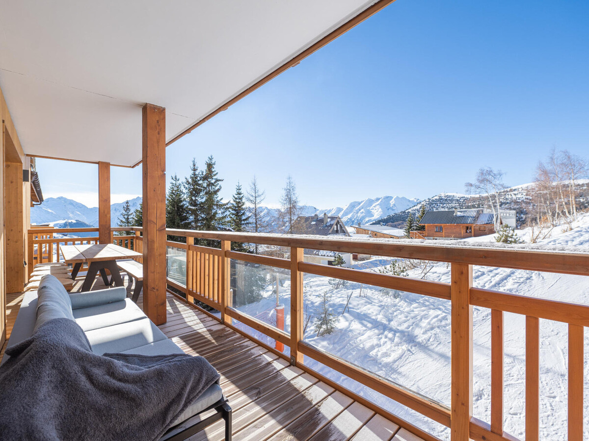 Appartement 130m² ski in/ski out, piscine & sauna à Huez - Photo 6