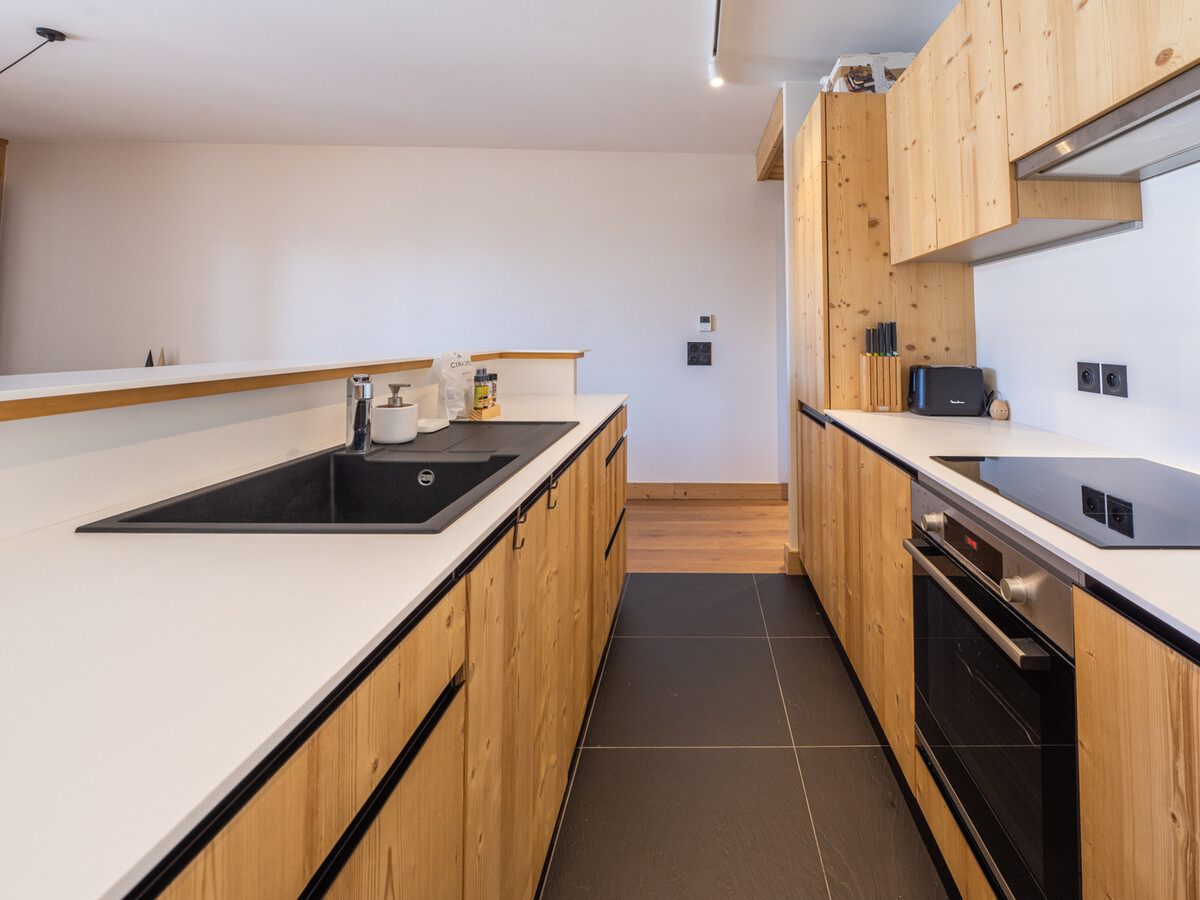 Appartement 130m² ski in/ski out, piscine & sauna à Huez - Photo 8