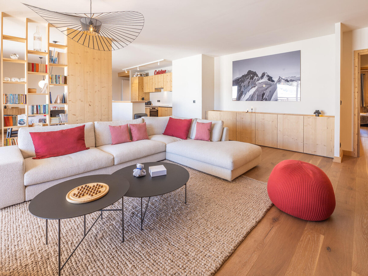 Appartement 130m² ski in/ski out, piscine & sauna à Huez - Photo 14