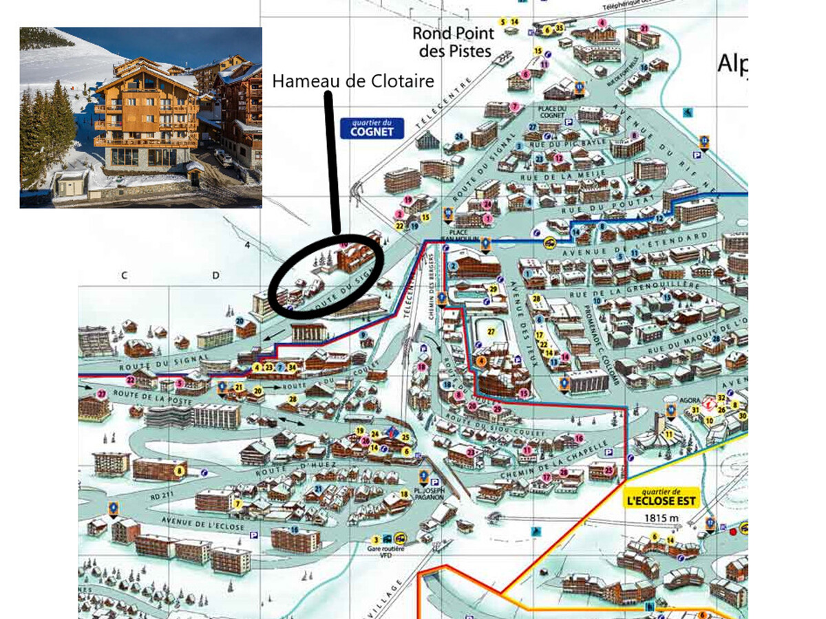 Appartement 130m² ski in/ski out, piscine & sauna à Huez - Photo 17