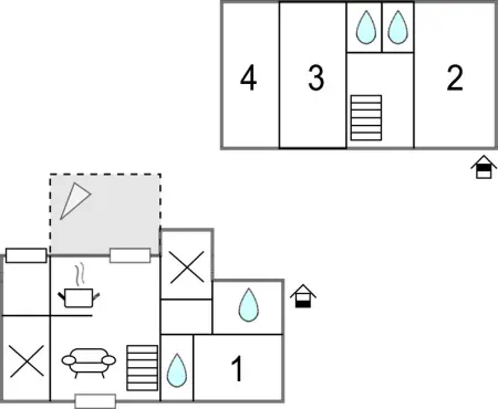 Maison 8 personnes à Créances - Photo 31