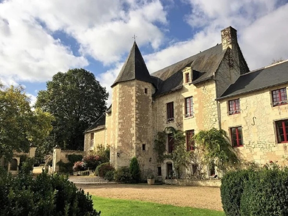 Gîte historique 15 pers., piscine privée à Ligré - Photo 2