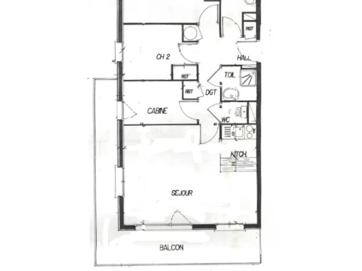 Appartement 8 pers. aux Menuires, balcon Sud-Ouest - Photo 16