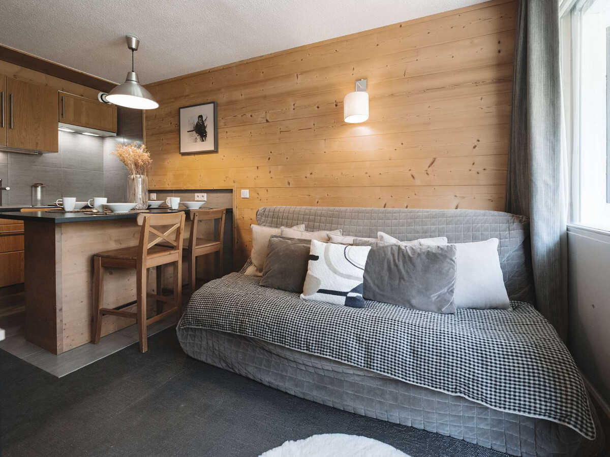 Appartement 4 pers. aux pieds des pistes à Val Thorens - Photo 2