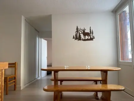 Location appartement à Orcières Merlette, Appartement 3 pièces, 7 pers. avec WIFI, à 20m des pistes, balcons et casier à skis